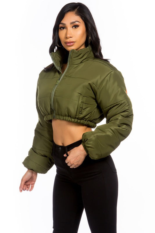 Tokio bomber crop jacket | Jeans.com.