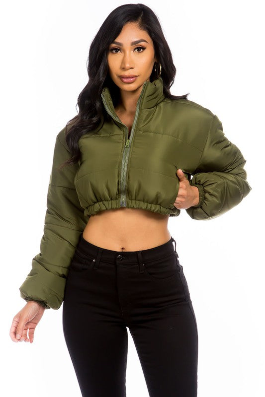Tokio bomber crop jacket | Jeans.com.