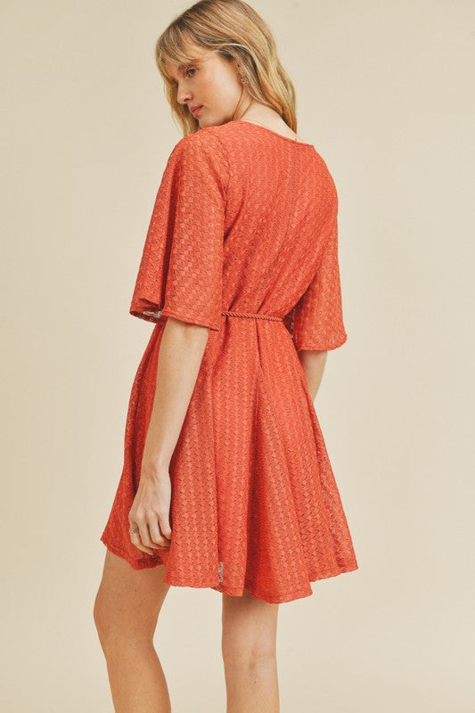 Crochet Short Dress