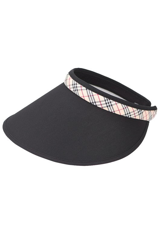 Cushees Cloth Covered Slip-On Visor