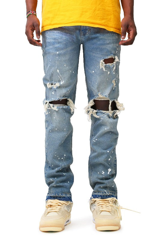 Relaxed Destroyed Jeans