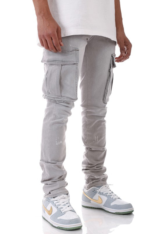 Stack Cargo Jeans
