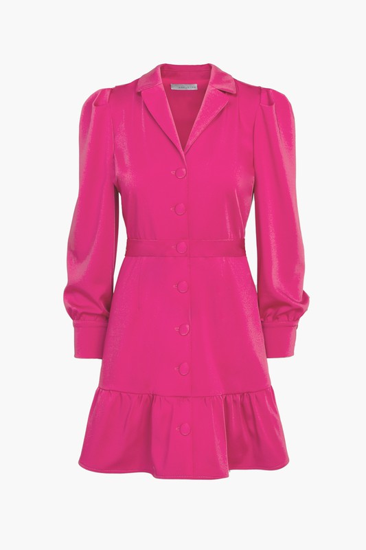 Patricia Button Front Blazer Dress
