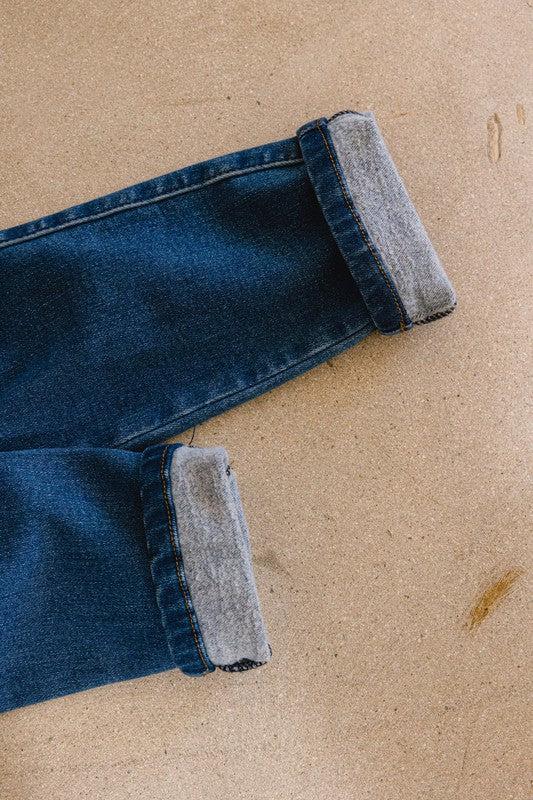 Brushed Interior Low Rise Skinny Jean