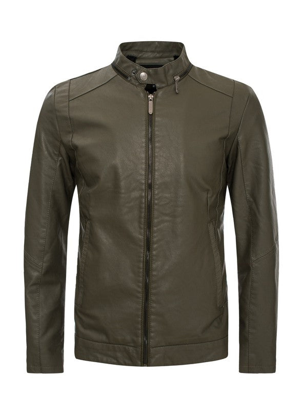 Mens Pleather Jacket – Jeans.com