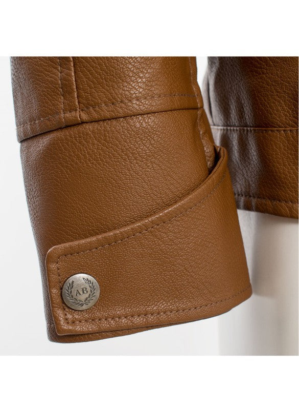 Mens Pleather Jacket