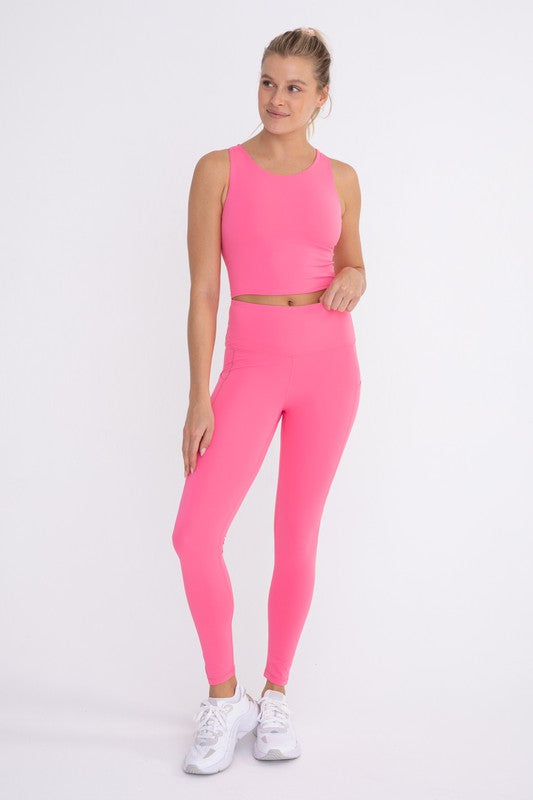 Essential High waist Panel Leggings