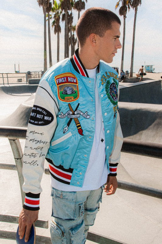 Pen & Brush Art Dept. Varsity Jacket