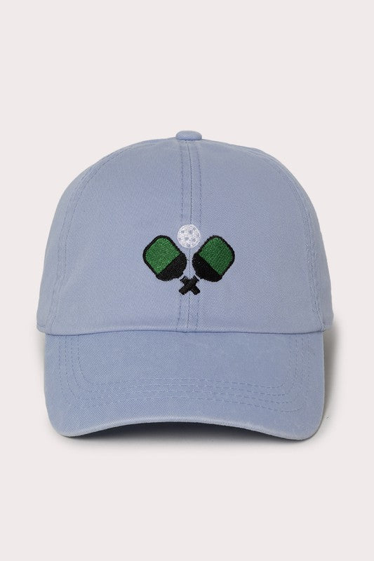 Pickleball Paddles Embroidery Baseball