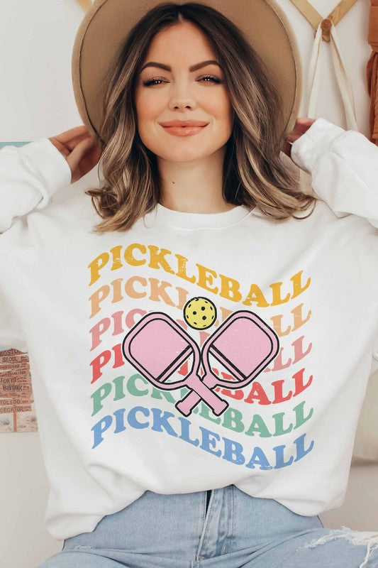 Pickleball Graphic Sweatshirt
