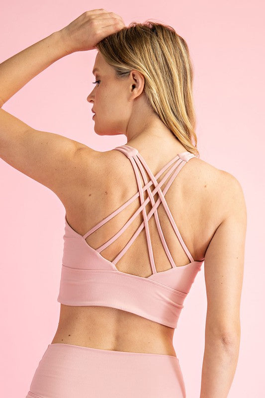Plus Size Criss Cross Back Sportsbra
