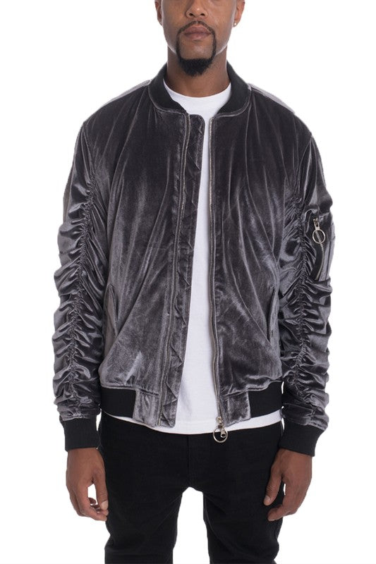 Weiv Men'S Casual Slim Fit Bomber Jacket