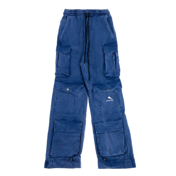 STONE WASHED OVER CARGO PANTS - MKS279_SW588